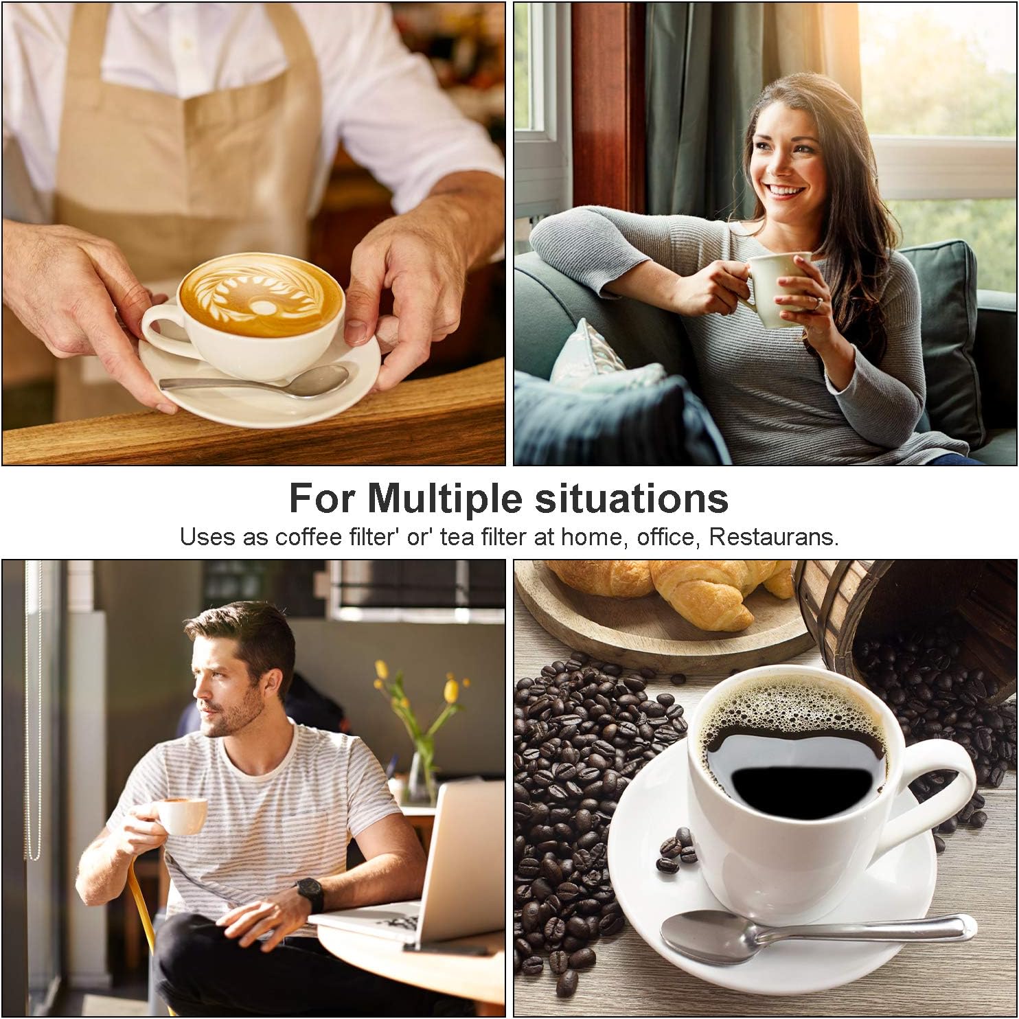 Reusable K Cups For Keurig, Reusable K CUP Coffee Filter Refillable Single K CUP for Keurig 2.0 1.0 BPA Free-6 Packs - Image 7